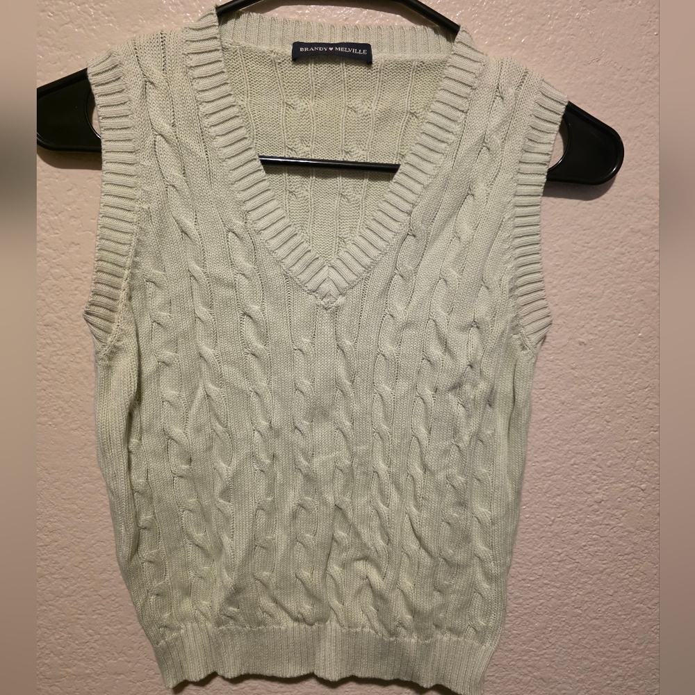 Brandy Melville Knit Sweater Vest